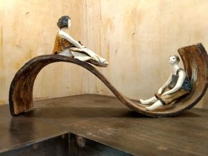 Ceramic (Stoneware) Size: 12x13 inches